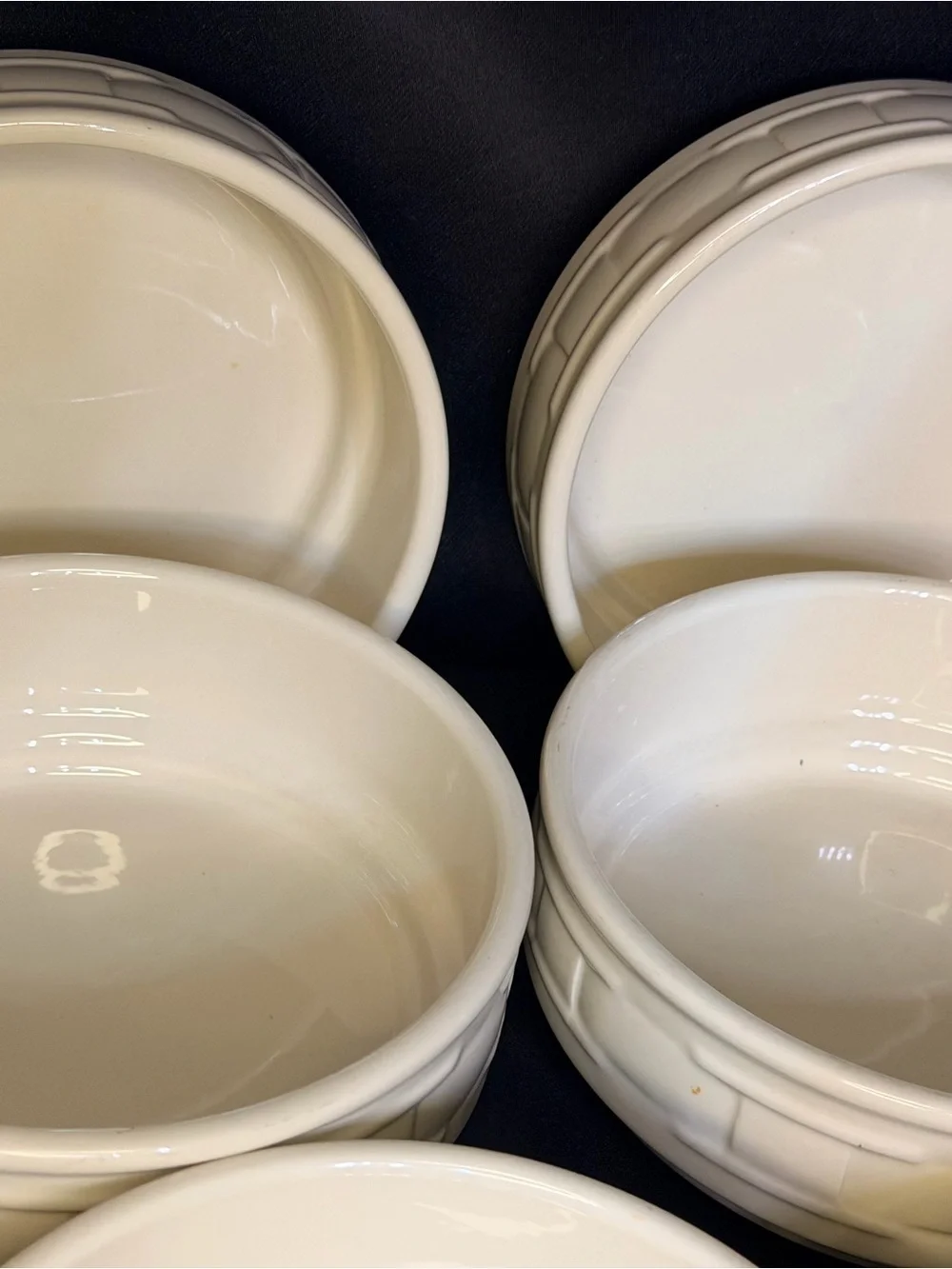 Longaberger Pottery Stackable (One)Six inch Bowl (5 available) EUC Vintage